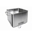 Carrello di sollevamento e carico da 120 Litri in acciaio inox