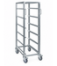 EDYSTAR Chariot de transport pour bacs Euronorm - réglable