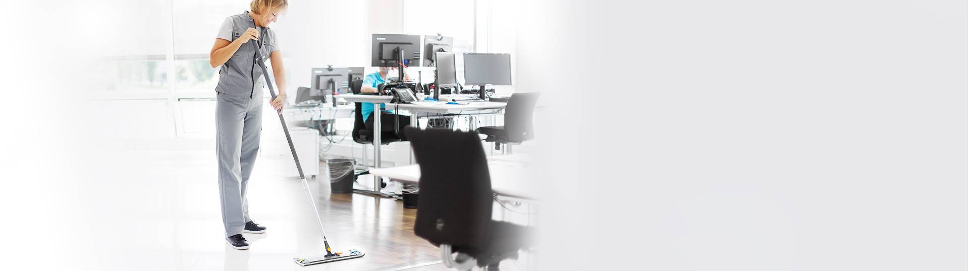 Gebäudereinigung Vikan Mikrofaser Konzept