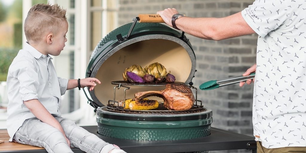 Big Green Egg ® Eggspander kit - 5 delig roosterset met lifter