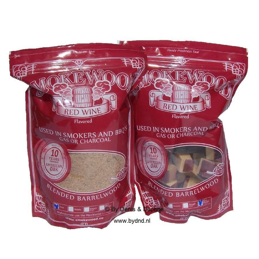 Big Green Egg ® Rookhout Rode Wijn Snippers