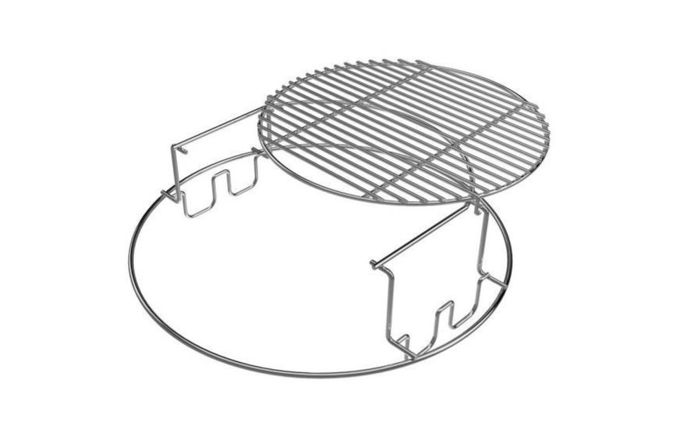 Weber Kettle Accessories Grill Expander Rack For Big Green Egg Large & XL, Kamado Joe Classic Ceramic Grill Chargriller 18 Akorn Weber Kettle Grill Gas Grills Stainless Steel Stack Grill Rack