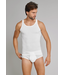 Doppelripp singlet 2-pack wit