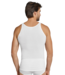Doppelripp singlet 2-pack wit