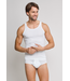 Feinripp singlet 2-pack wit