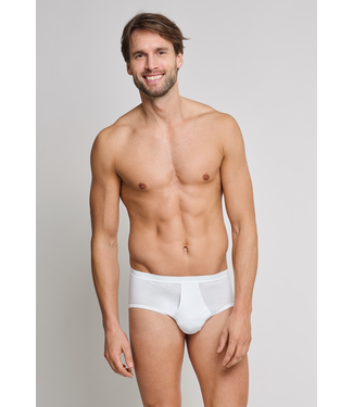 Schiesser Feinripp sportslip 2-pack wit