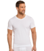 Long Life Soft v-hals t-shirt wit