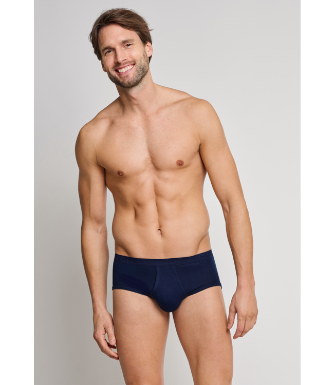 Feinripp sportslip marine