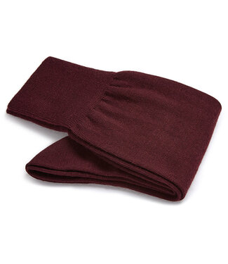 Carlo Lanza sokken wol bordeauxrood