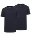 Slater Basic 2-pack ronde hals t-shirt marine