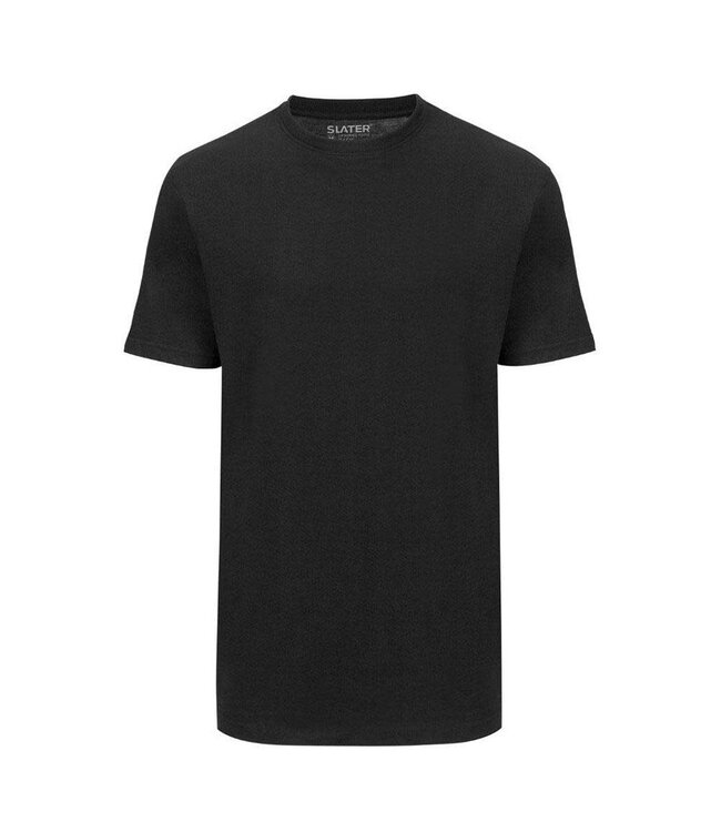 Basic 2-pack ronde hals t-shirt zwart