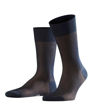 FALKE Fine Shadow korte sokken marine combi