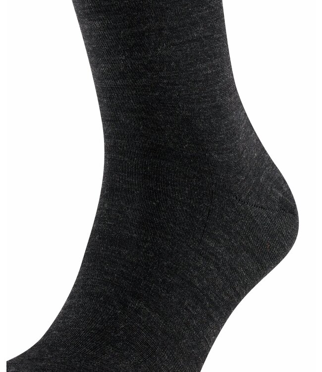 Airport kniekousen antraciet melange