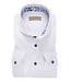 tailored fit overhemd wit met wide spread boord