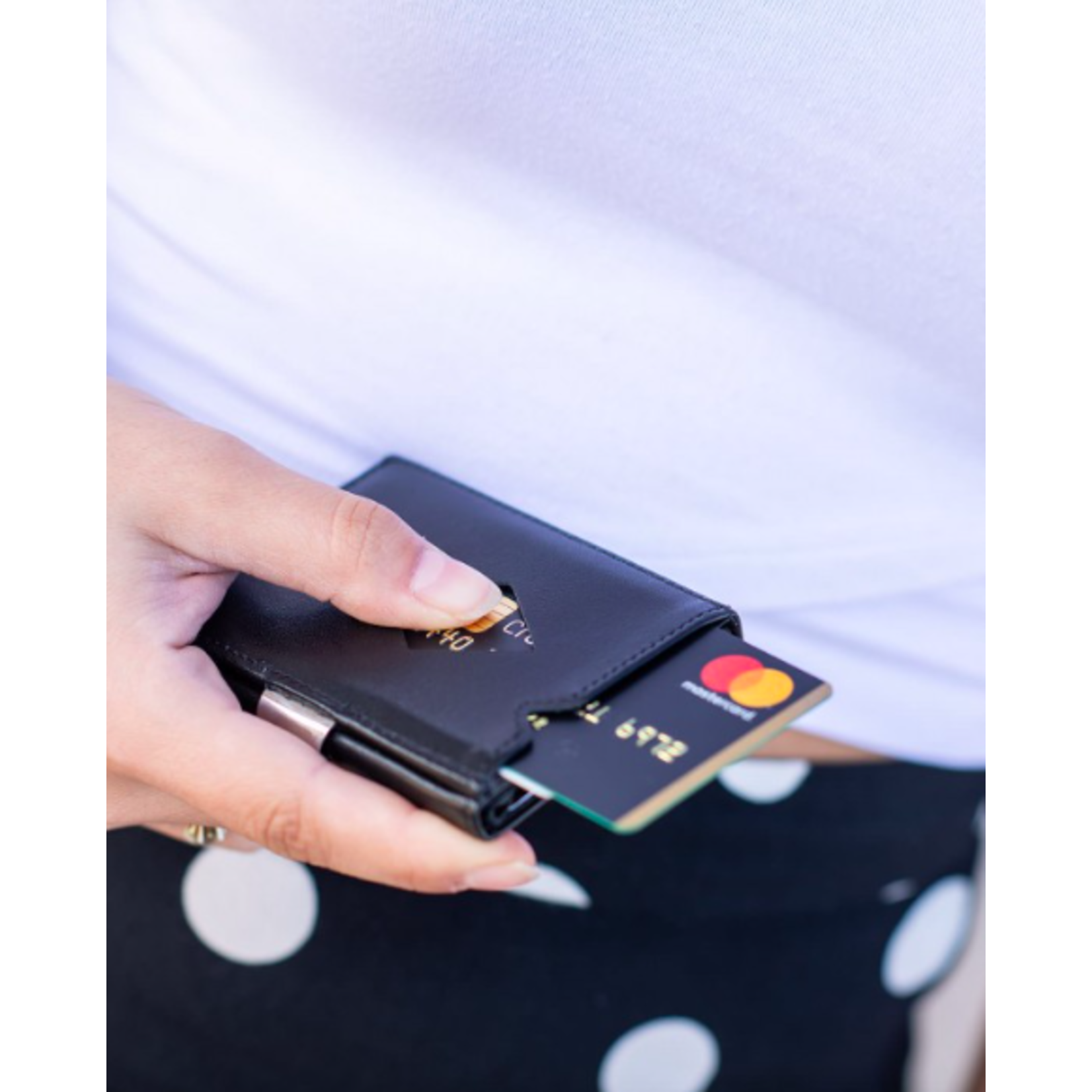 Multi Wallet met RFID-bescherming zwart