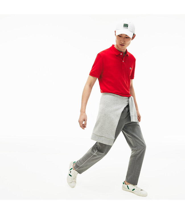 polo korte mouw rood