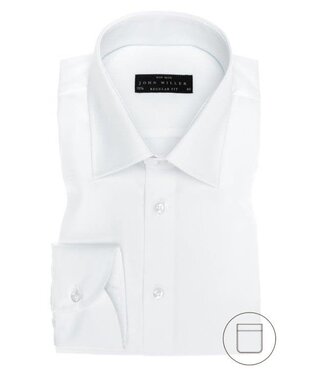 John Miller regular fit overhemd wit