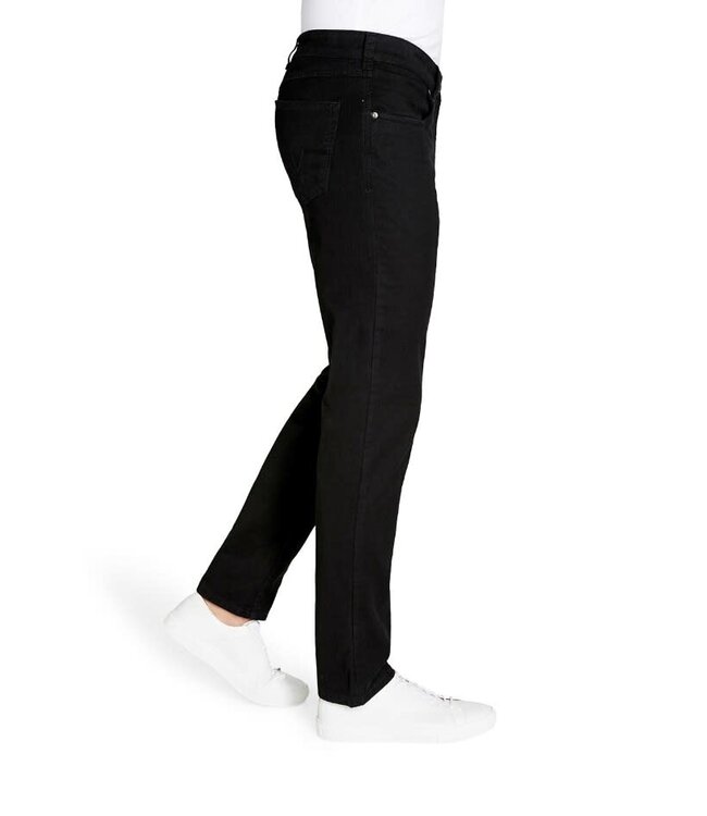 Nevio-11 regular fit jeans zwart 470181-099