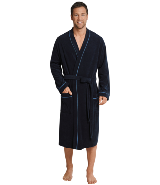Schiesser badjas marine