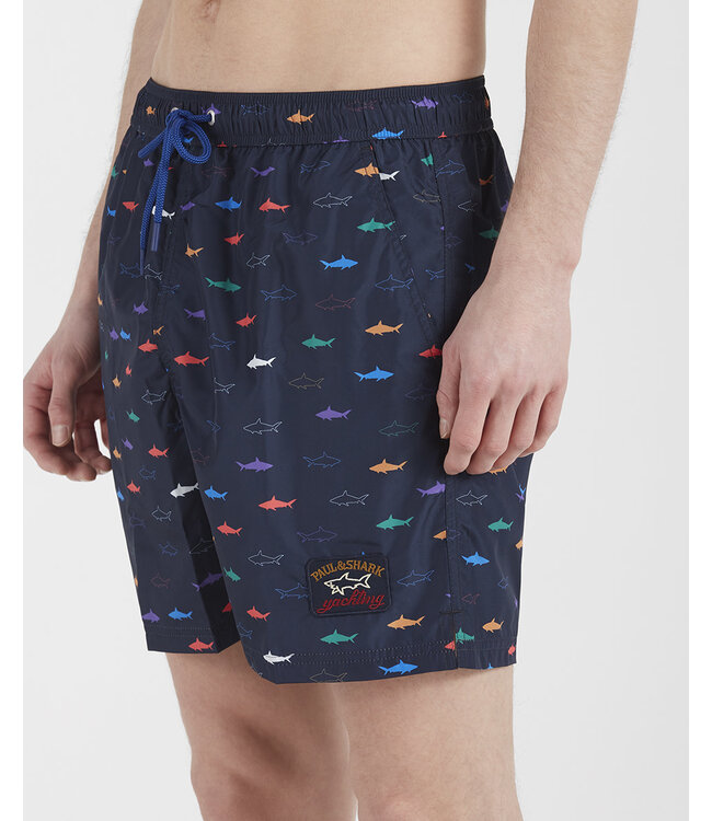 zwemshort haaien multi colour