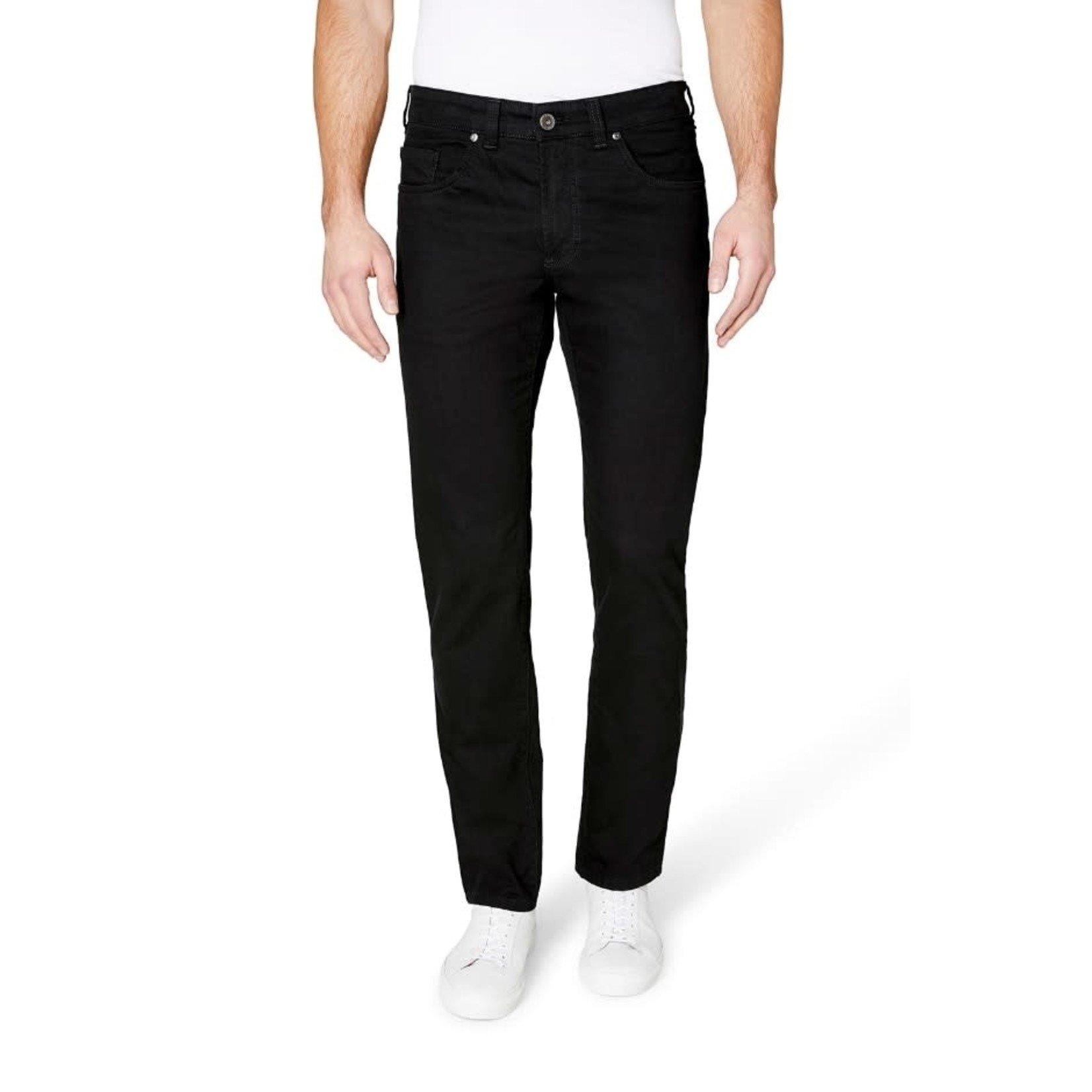 Gardeur Nevio-11 regular fit jeans zwart 470181-099