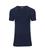 Stretch 2-pack ronde hals t-shirt marine