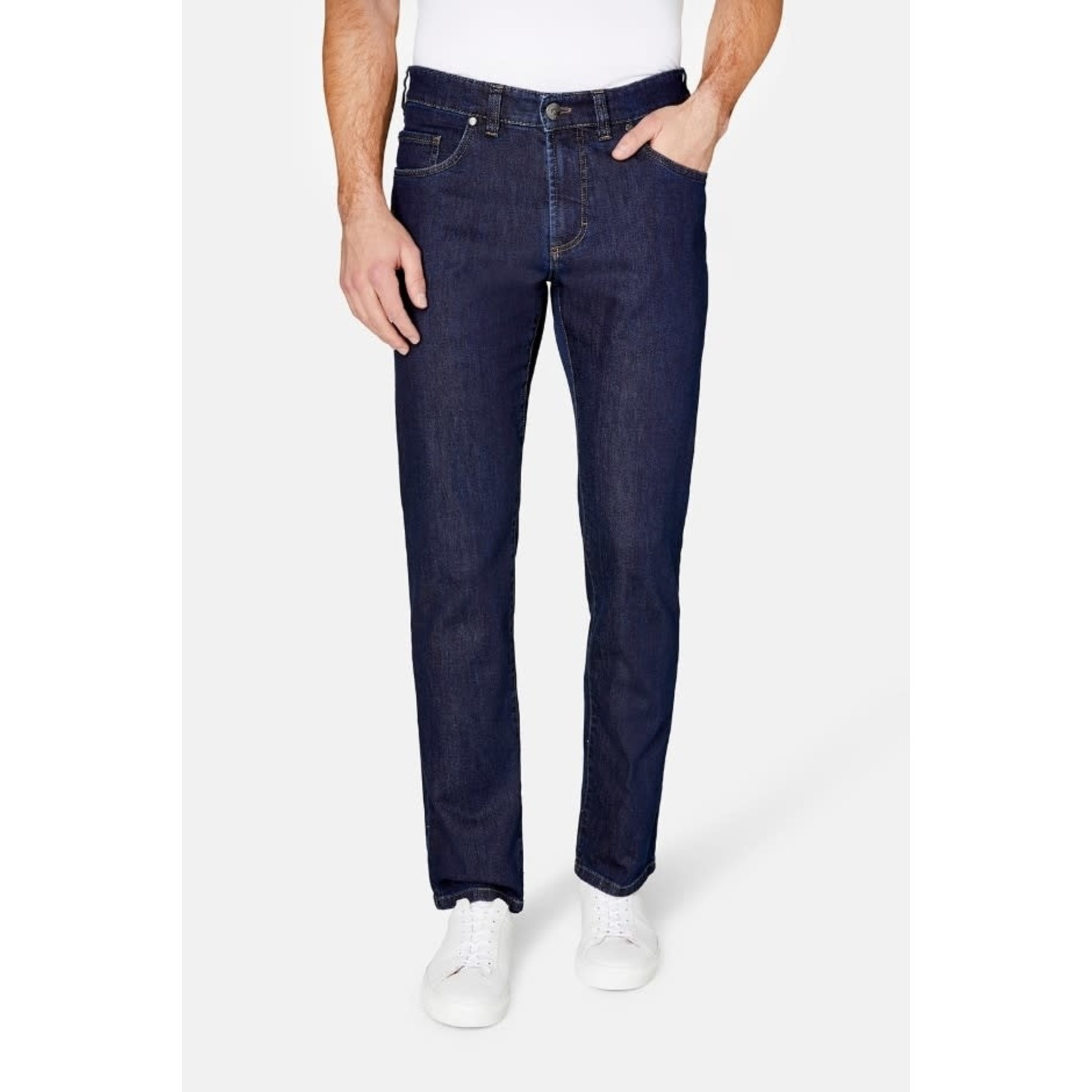 Gardeur Nevio-11 regular fit jeans donkerblauw 470181-069