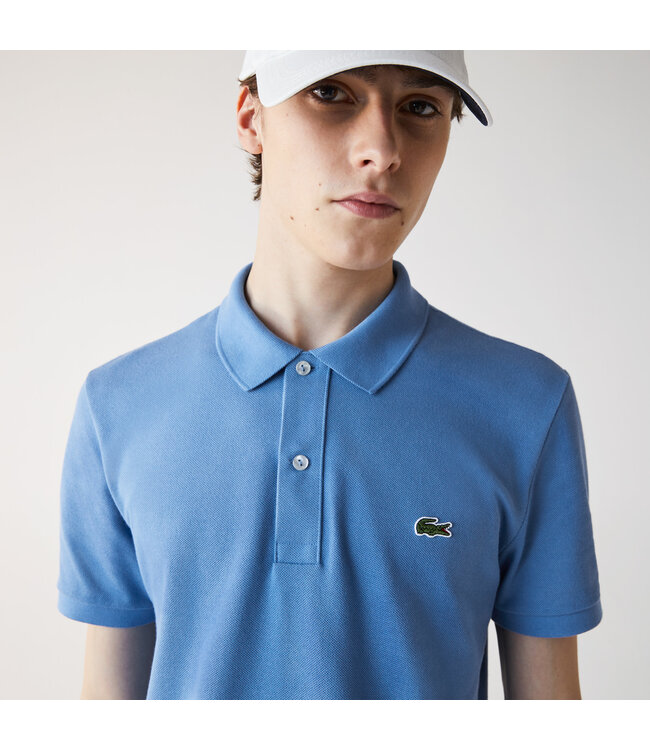 polo korte mouw bleu