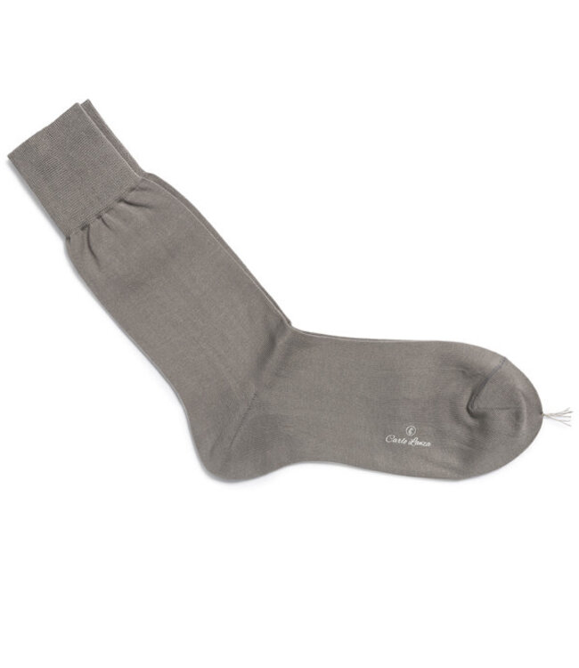 katoenen sokken taupe