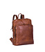 leren rugzak Mack cognac