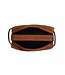 leren toilettas Stefan cognac