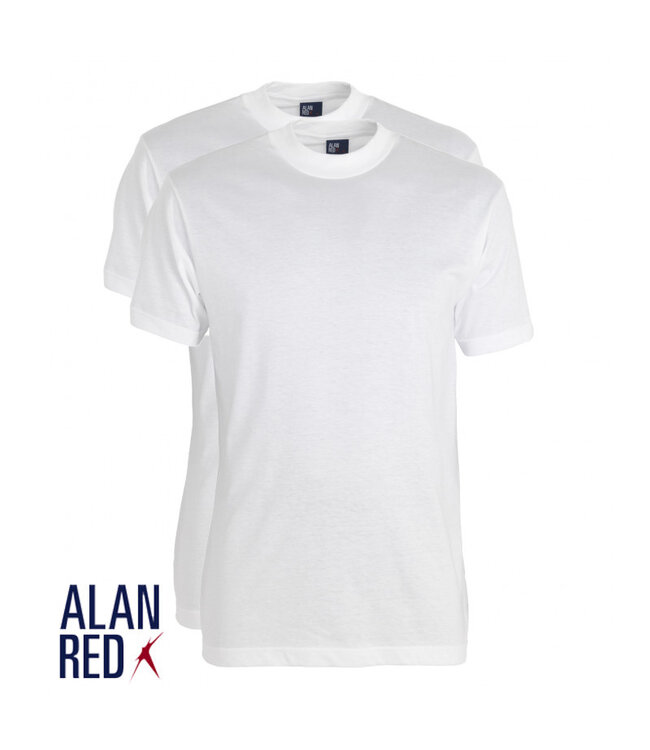 Virginia 2-pack ronde hals t-shirt wit