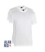 Virginia 2-pack ronde hals t-shirt wit