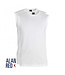 Montana 2-pack mouwloze ronde hals t-shirt wit