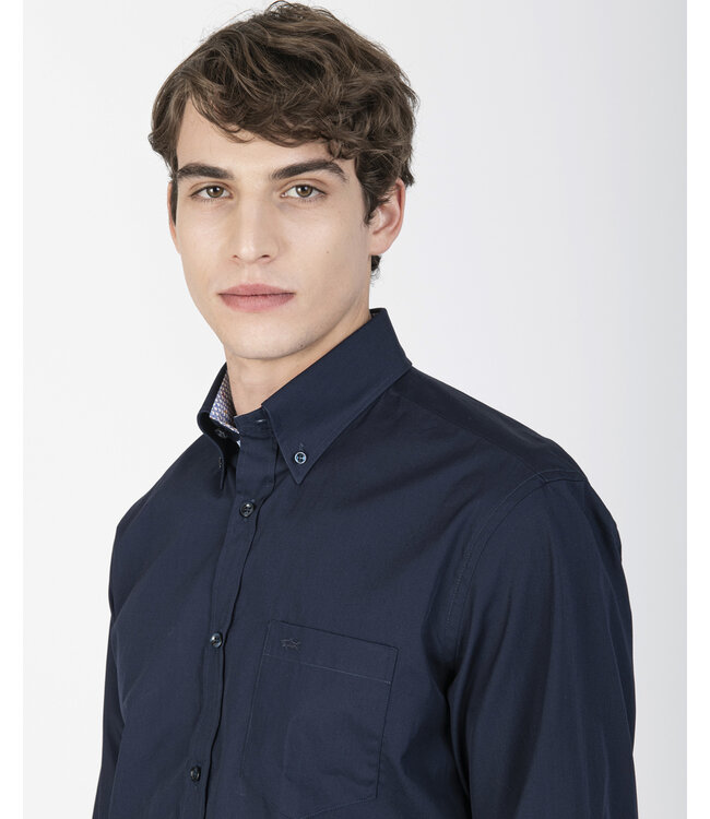regular fit overhemd marine