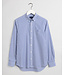 regular fit overhemd blauw streep