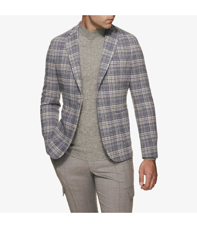 Gold colbert Napels bleu ruit