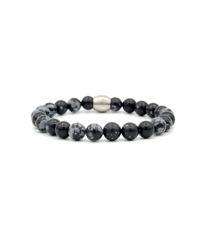 Nane armband obsidiaan