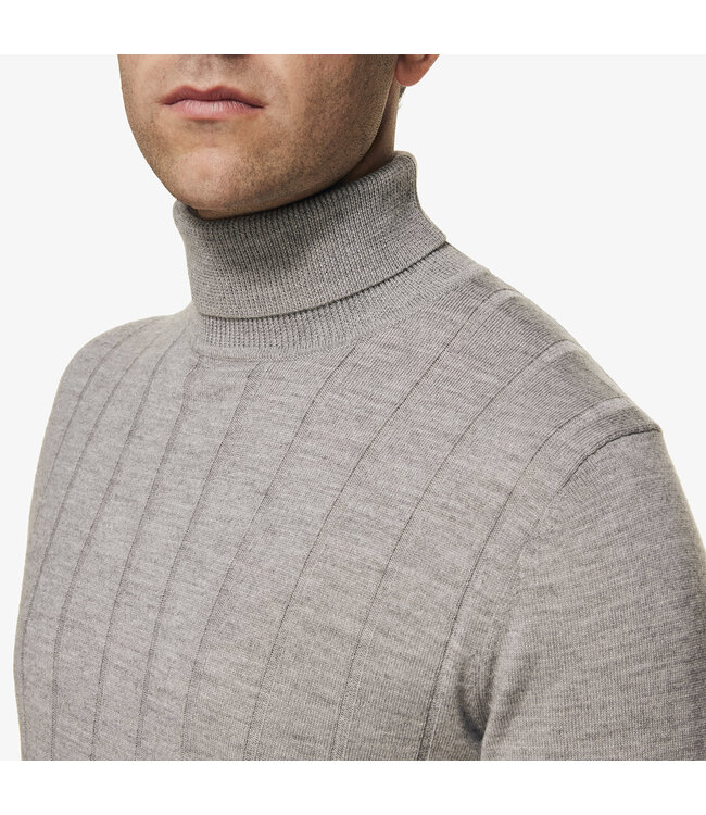 wollen coltrui lichtgrijs