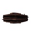 leren laptoptas Seth bruin