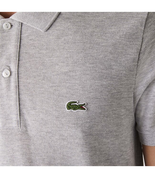 polo korte mouw lichtgrijs