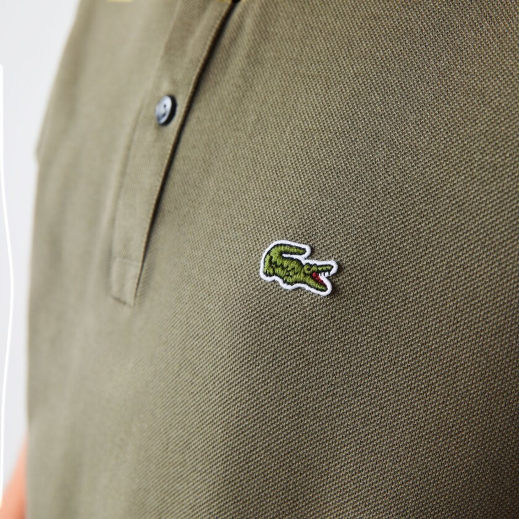 Lacoste korte mouw polo groen