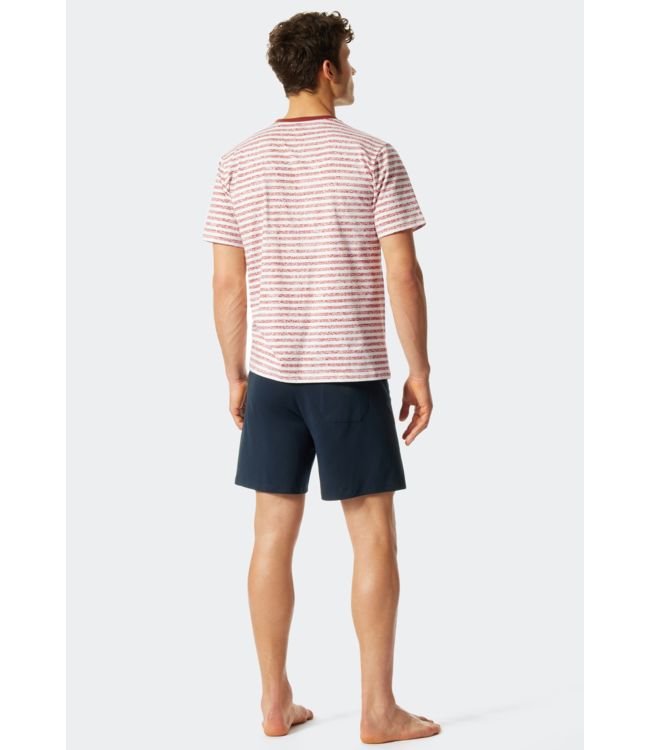 shortama terracotta streep