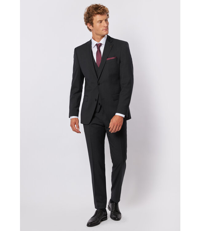 regular fit Reda kostuum antraciet