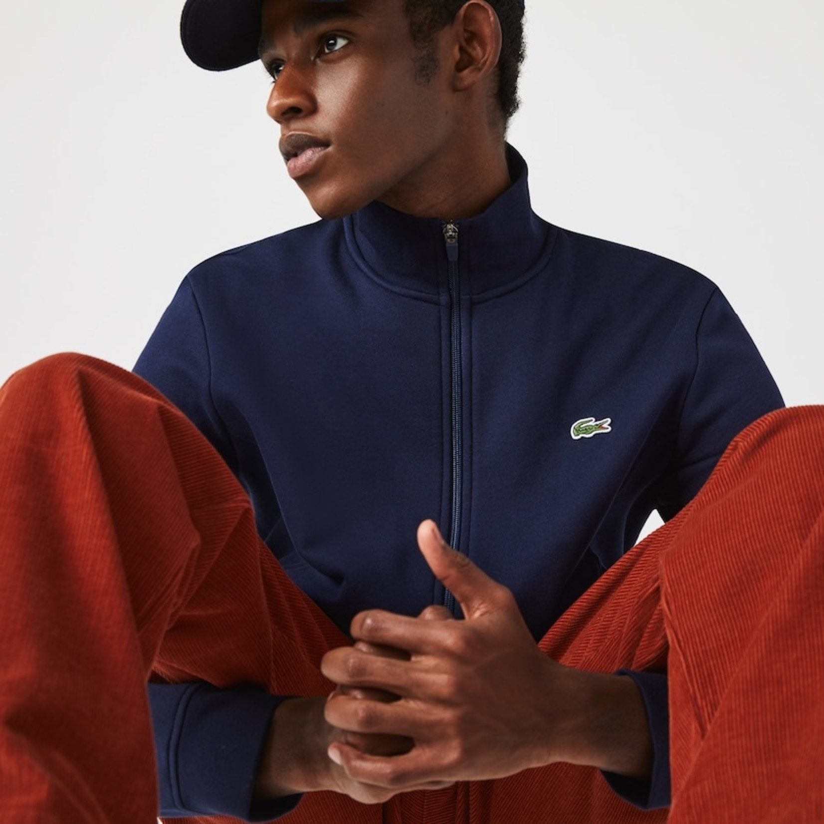 Lacoste sport sweatvest marine