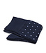katoenen sokken marineblauwe stip