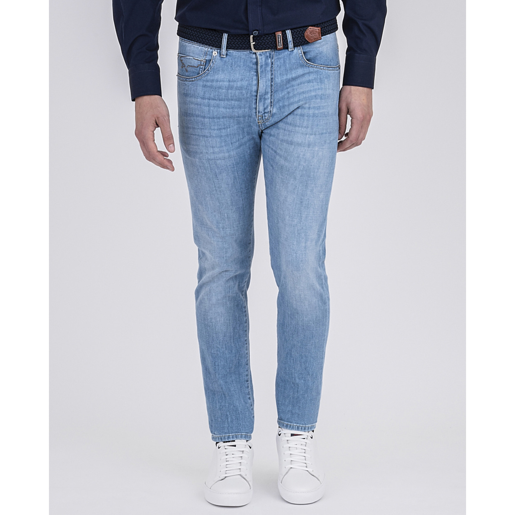 Paul & Shark modern fit jeans lichtblauw