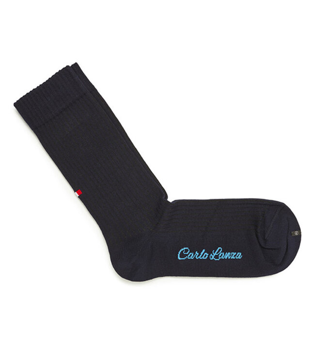 katoenen shadow sokken donkerblauw