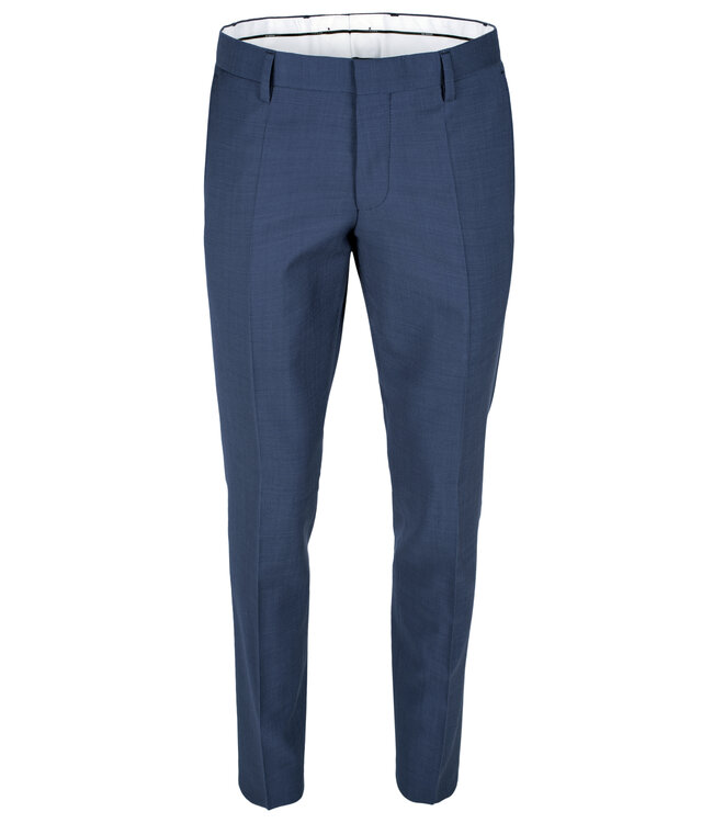 slim fit Marlane kostuum blauw