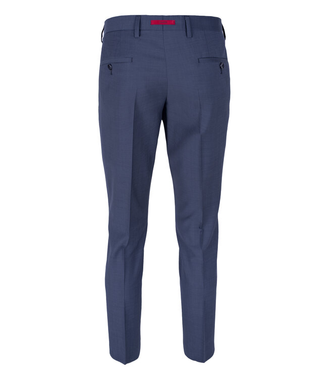 slim fit Marlane kostuum blauw